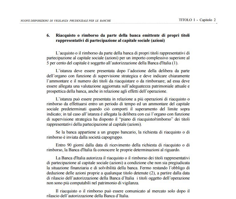 bankit acquisto azioni proprie.png