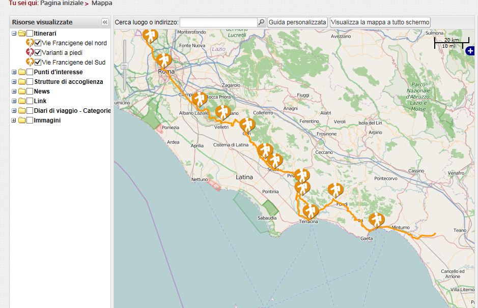 mappa via francigena.JPG